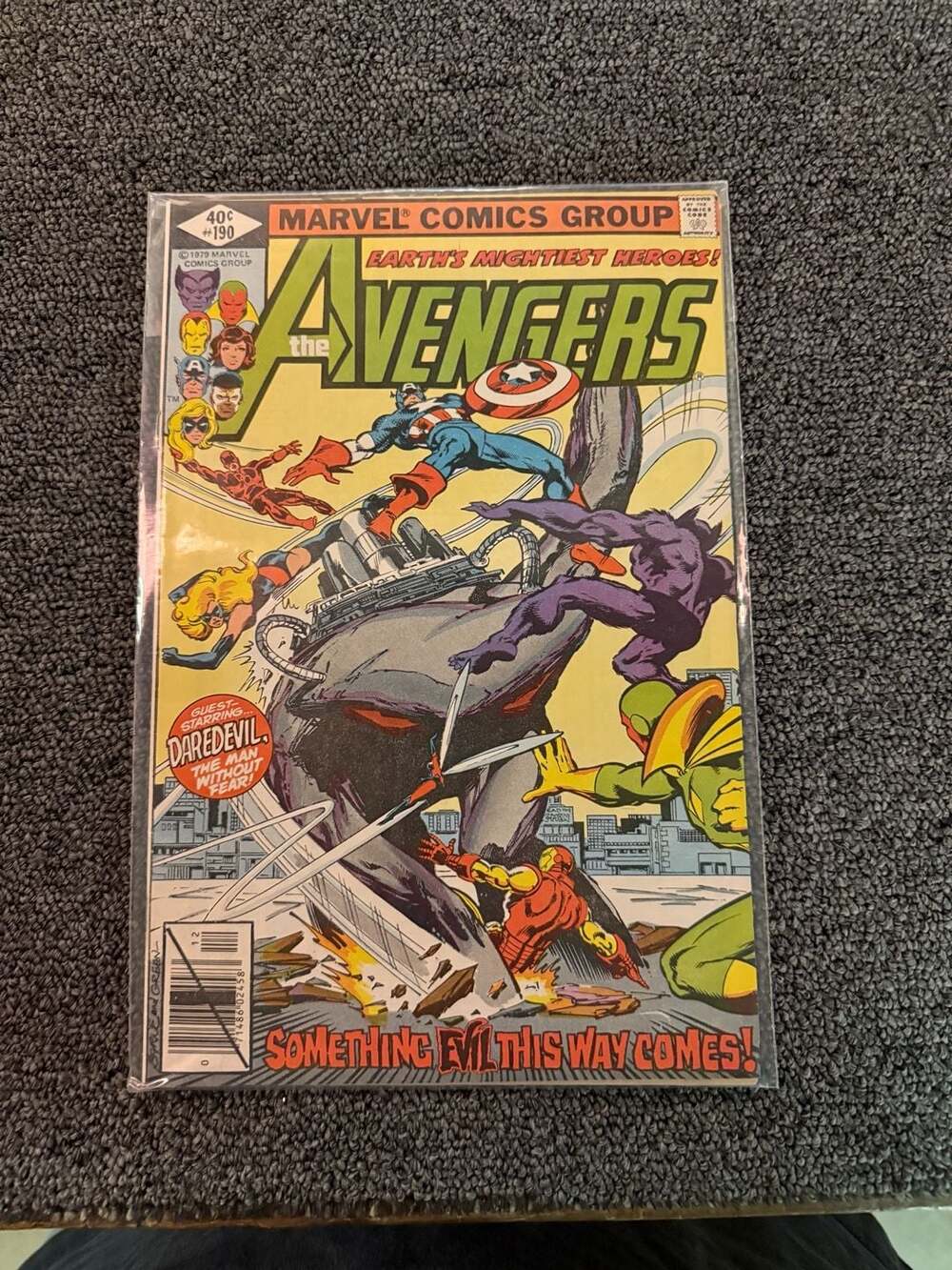 Marvel Comics The Avengers No. 190 Comic Book 1979